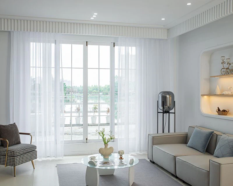 Scáileán Fuinneog Soladach Doli FabricPlain